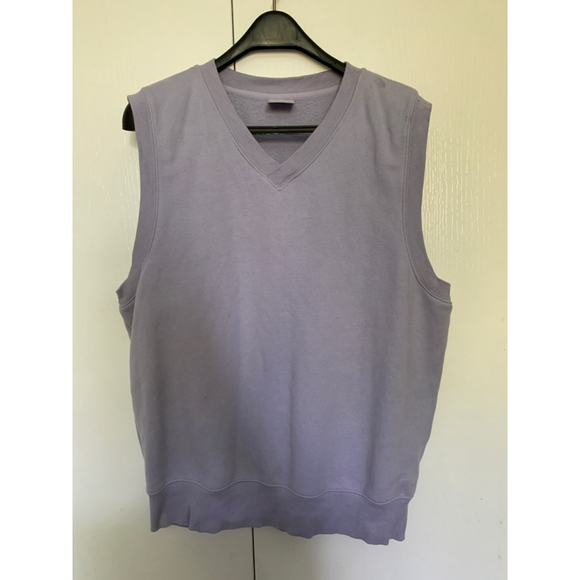 Tna Sweaters - Women's Tna Cozy AF Fleece Vest Size M Purple Sleeveless Sweater